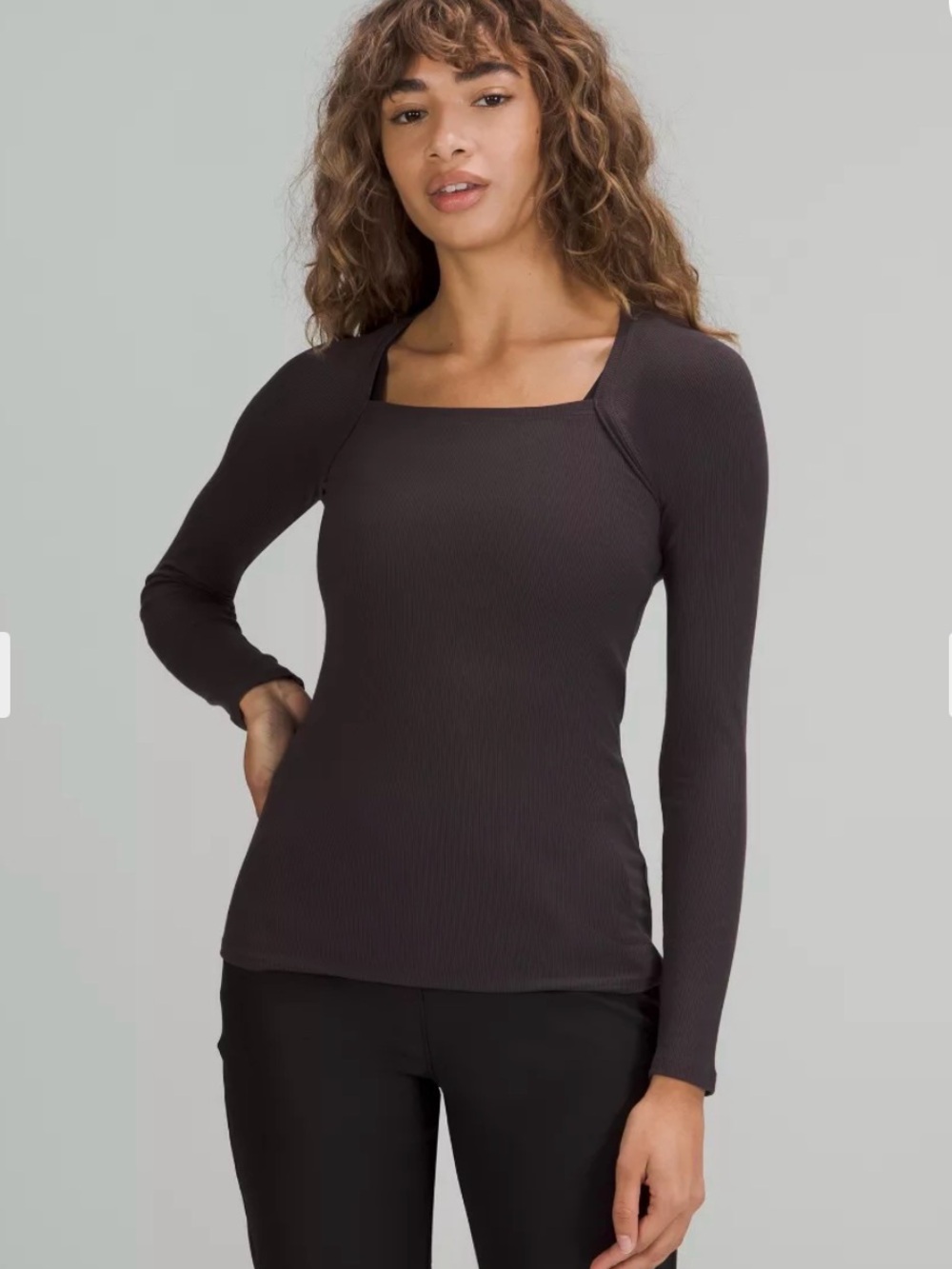 Lululemon LA square neck long sleeve NWT